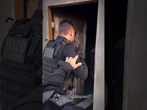 Hoje, durante uma operação em Água Branca (PI), nossa equipe foi recebida a tiros por um indivíduo