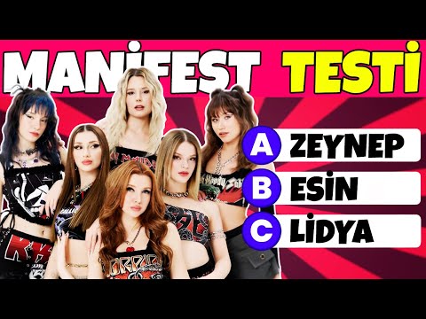 Manifest Testi🎤🎵 Manifest Grubunu Ne Kadar Tanıyorsun ❓