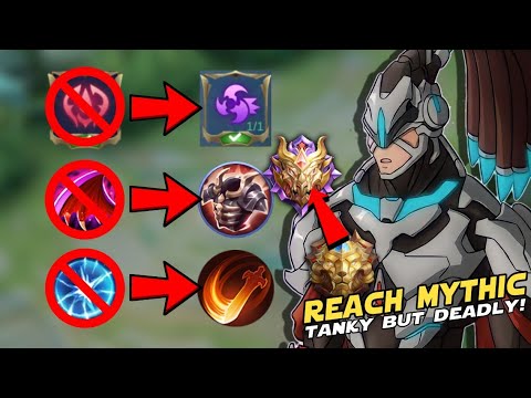 ALPHA USERS USE THIS NEW TOP GLOBAL EMBLEM AND BUILD TO RANK US QUICKLY! | BRUTAL DAMAGE AND HEAL