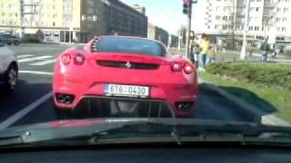 preview picture of video 'Ferrari and tekk in the Havirov city ...'