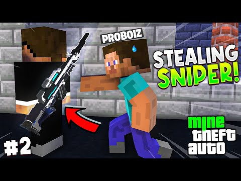 ProBoiz 95 - I Stole a SNIPER From FBI Agent in Minecraft (MTA #2)