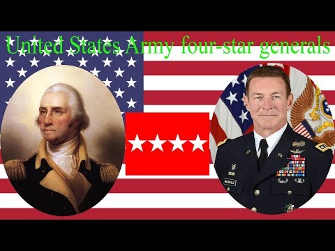 United States Army four-star generals
