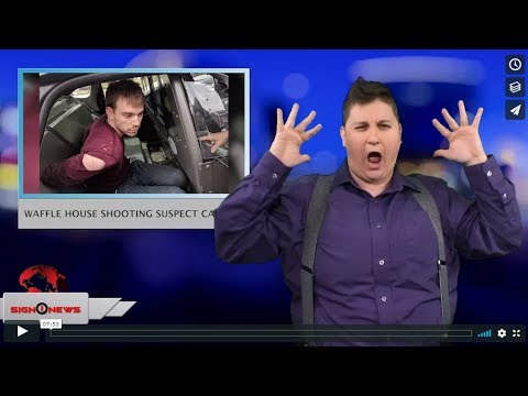 Waffle House shooting suspect caught (ASL - 4.23.18)