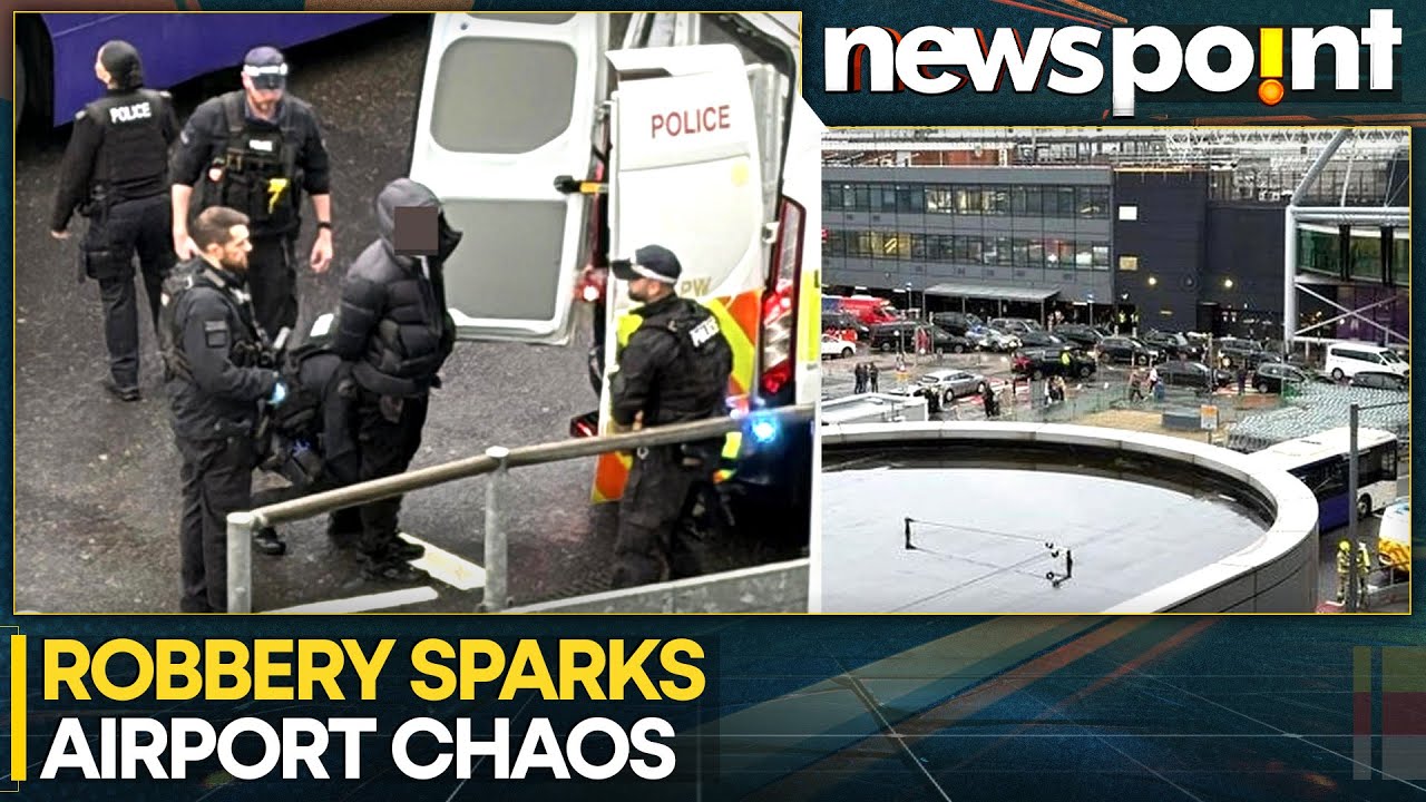 UK: Robbery Causes Panic at Heathrow Airport | Massive Police Response After Elevator Attack | WION