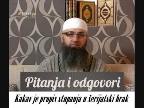 Safet Kuduzović-Kakav je propis stupanja u šerijatski brak