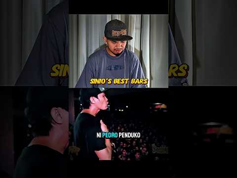 Sinio’s Most Iconic Bars – Watch Loonie’s Reaction! 🎤😂🔥 #FlipTop #Sinio #Loonie #shorts
