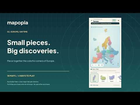 Mapopia: Map Puzzle Game video thumbnail