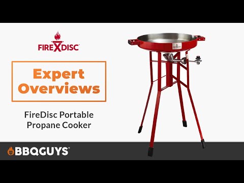 FireDisc 36-Inch Portable Propane Cooker Expert Overview Video