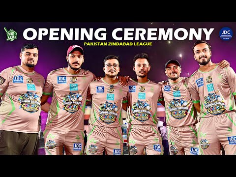 Opening Ceremony Of Pakistan Zindabad League !! 😍