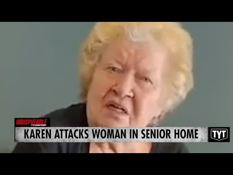 Senior Home Karen Attacks Woman