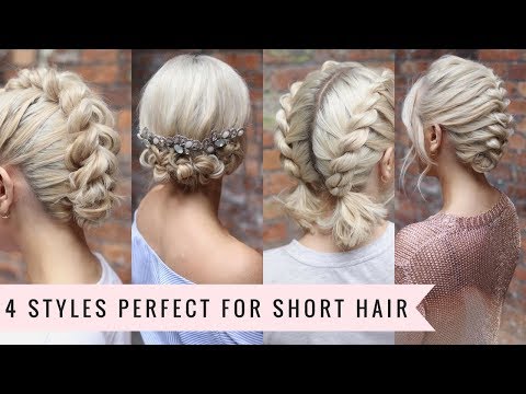4 Ways to Style SHORT Hair by SweetHearts Hair💁🏼