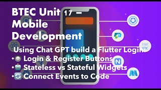 Building a simple login page with Flutter and Chat GPT (lesson 2)