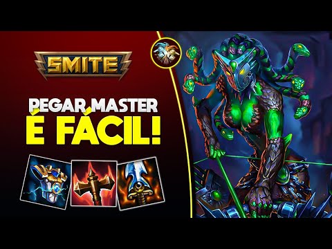 Pegar MASTER é fácil! Quero ver ganhar de mim! MEDUSA - ⚡ Smite BR Ranked Duelo