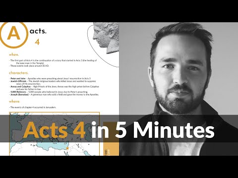 Acts 4 in 5 Minutes - 2BeLikeChrist