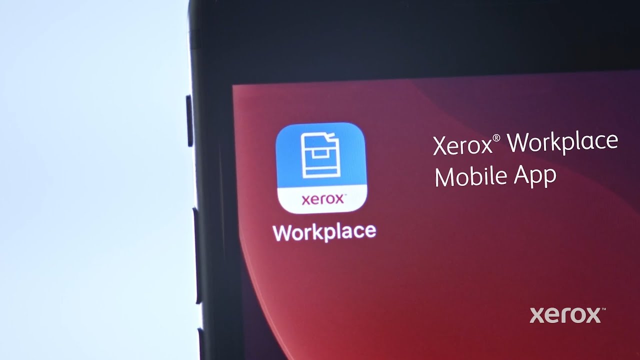 Aplicativo móvel Xerox® Workplace: o escritório sem contato começa aqui YouTube Vídeo