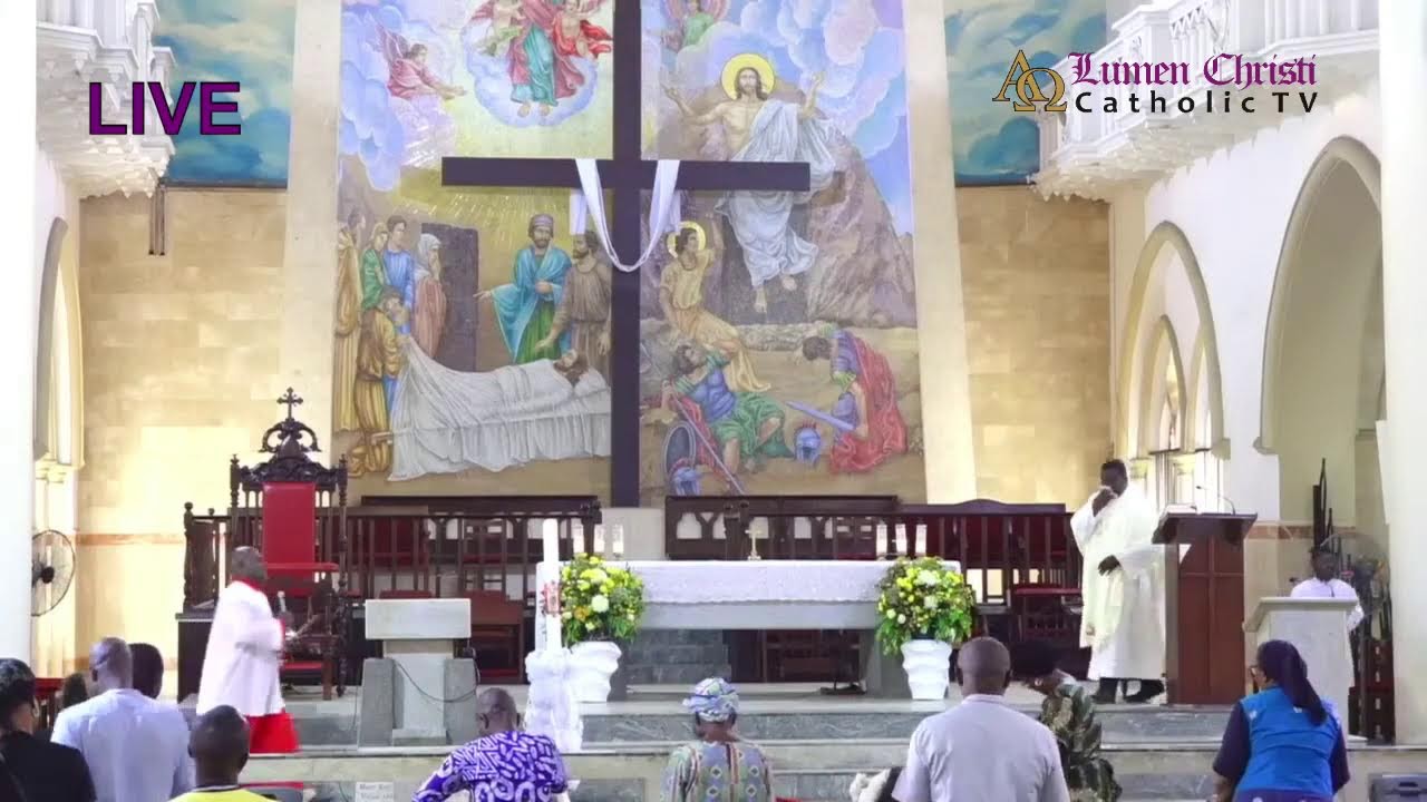 CATHOLIC MASS OF THE DAY 20-04-2026 @ HOLY CROSS CATHEDRAL, LAGOS ARCHDIOCESE