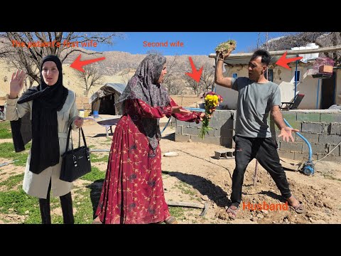 The second witch's wife's intention to deceive her husband in the absence of the sick first wife...