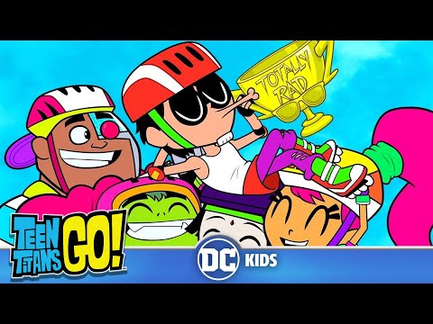 Teen Titans Go! | Rollerblade Wars | @dckids