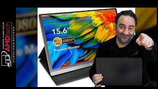 Lepow 15.6" Portable USB-C Monitor: Take Your Monitor With You On The Go!