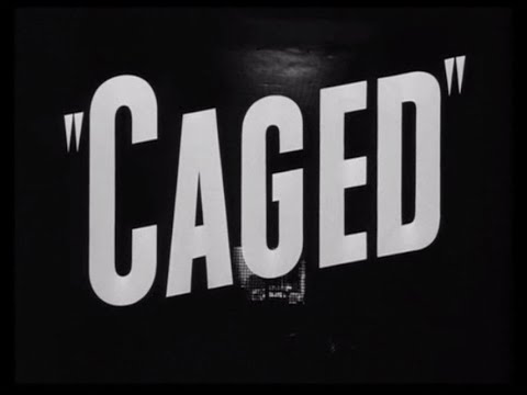 Caged (1950) - Main Title & Ending Card "Titles" - (WB - 1950)