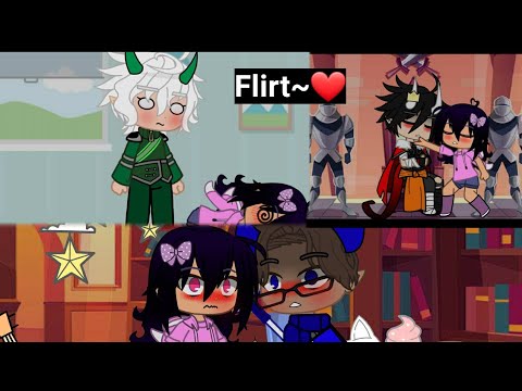 Ava \flirting\ with Asch, Leif and Ryhs. Undertale [Gacha club] My inner demons