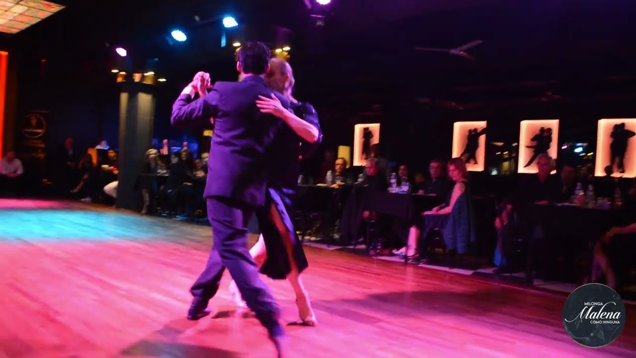 Video thumbnail for Liza Rosales & Juan Manuel Rosales en Milonga Malena "COMO NINGUN!! 2/4