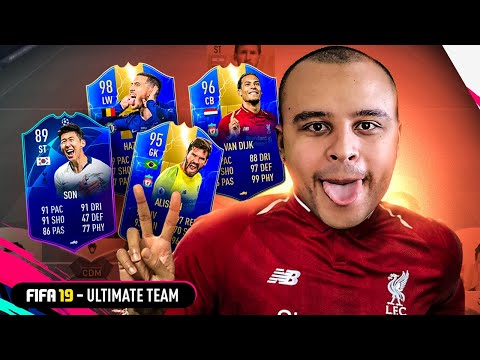 MONTAMOS UMA SELEÇÃO DA PREMIER LEAGUE NO RUMO AO TOP 100 - EP. #25 - FIFA 19 UT
