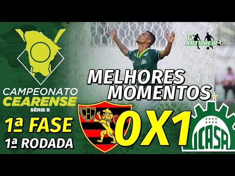 [Cearense B '24] 1ª Rodada | Guarani (J) 0 X 1 Icasa | Melhores Momentos | TV ARTILHEIRO