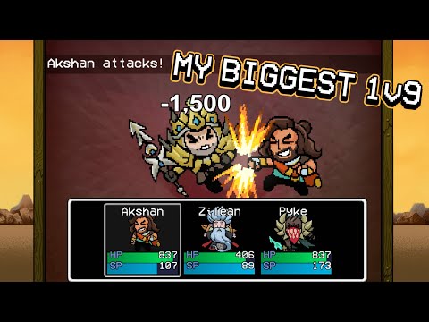 MY BIGGEST AKSHAN 1V9 EVER (INSANE GAME)