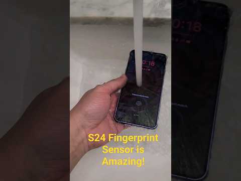 Galaxy S24 Fingerprint Sensor is Amazing!