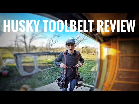 Husky tool belt review/ occidental suspenders
