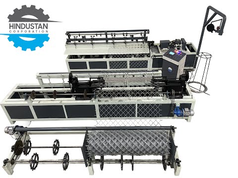 Fully Automatic Chain Link Fencing Machine