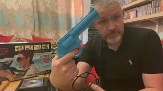 My 16 bit boxed light guns #sega #nintendo #retrogaming