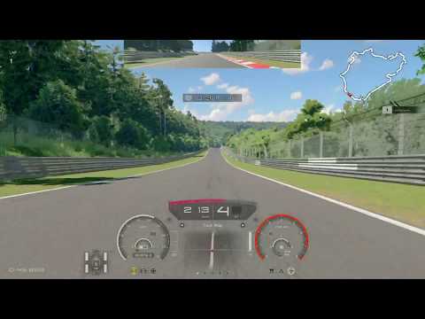 Nurburgring lap record 05:44secs with Logitech G29