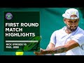 Nick Kyrgios vs Paul Jubb | First Round Highlights | Wimbledon 2022
