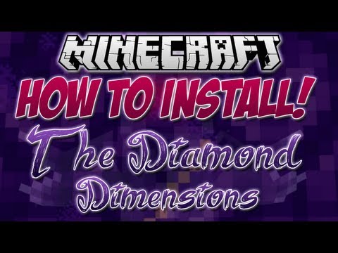 How to Install "The Diamond Dimensions" Minecraft Modpack!