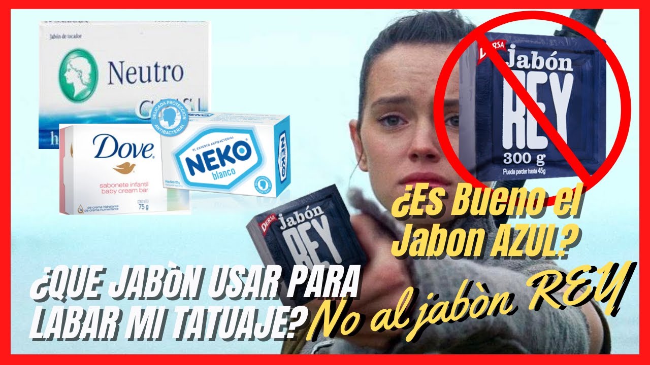 Que JABÒN usar para lavar un Tatuaje | 🚫 JABÒN AZUL   🚫  NO AL JABÒN REY ¿por que Nano Arte Tattoo
