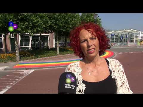 Wens4U blij met Regenboogstoep in Schagen