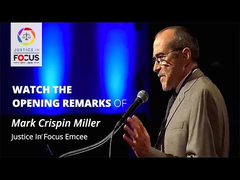 Opening Remarks by Mark Crispin Miller