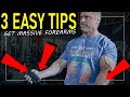 3 Easy Tips | Get Forearms Like Popeye 💥