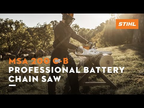 Stihl MSA 200 C-B 14 in. w/ AP500S Battery & AL301 Charger in Elma, New York - Video 1