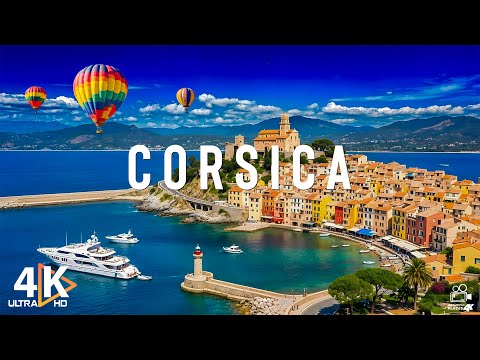 Corsica 4K – Discover the beautiful French island: Coastal trails, hidden coves and mountain roads