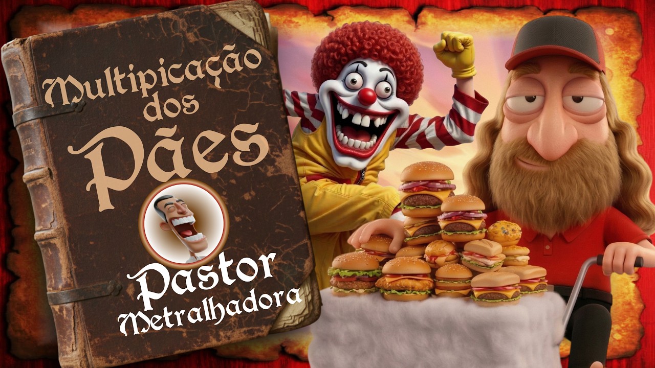 🍔CHESSUS NO MC RONALDO? A MULTIPLICAÇÃO DOS PÃES✝️ Culto do Pastor Metralhadora #pastormetralhadora