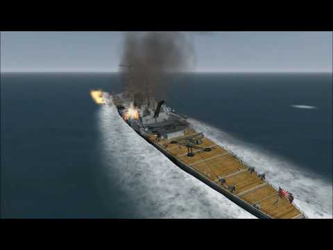 Silent Hunter 3 Battle: IJN Tone Vs USS Cleveland REDONE