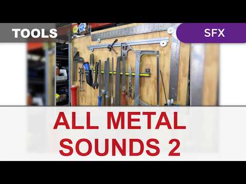METAL SOUND EFFECTS 2 | Clinks | Tings | Hit | Hammer | Sweep | Artifacts | Tools | Weapons