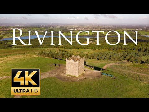 Rivington Pike Lancashire - A Monster Calls Filming Location 4K Drone Video