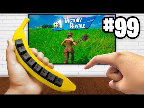 I Tried 100 TERRIBLE Keyboards and WON - Fortnite
