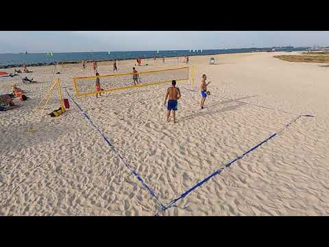 Dubai Beach Tennis - Nice Rally - Sami/Omar vs Mohammad Zahra/Emilio (27/11/2020)