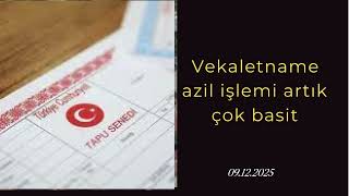 Vekalet Azil İşlemi Artık Çok Basit