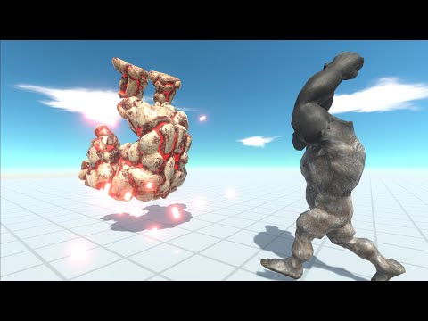 HOW MANY GOLEM SMASHES CAN PRIMATES AND INFERNALS PASS - ANIMAL REVOLT BATTLE SIMULATOR